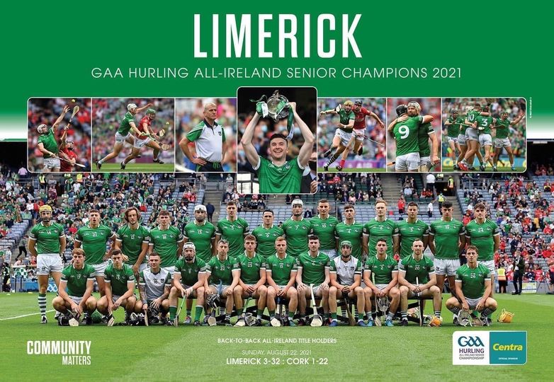 23z 2021 V Cork All Ireland Senior Champions LIMERICK 
