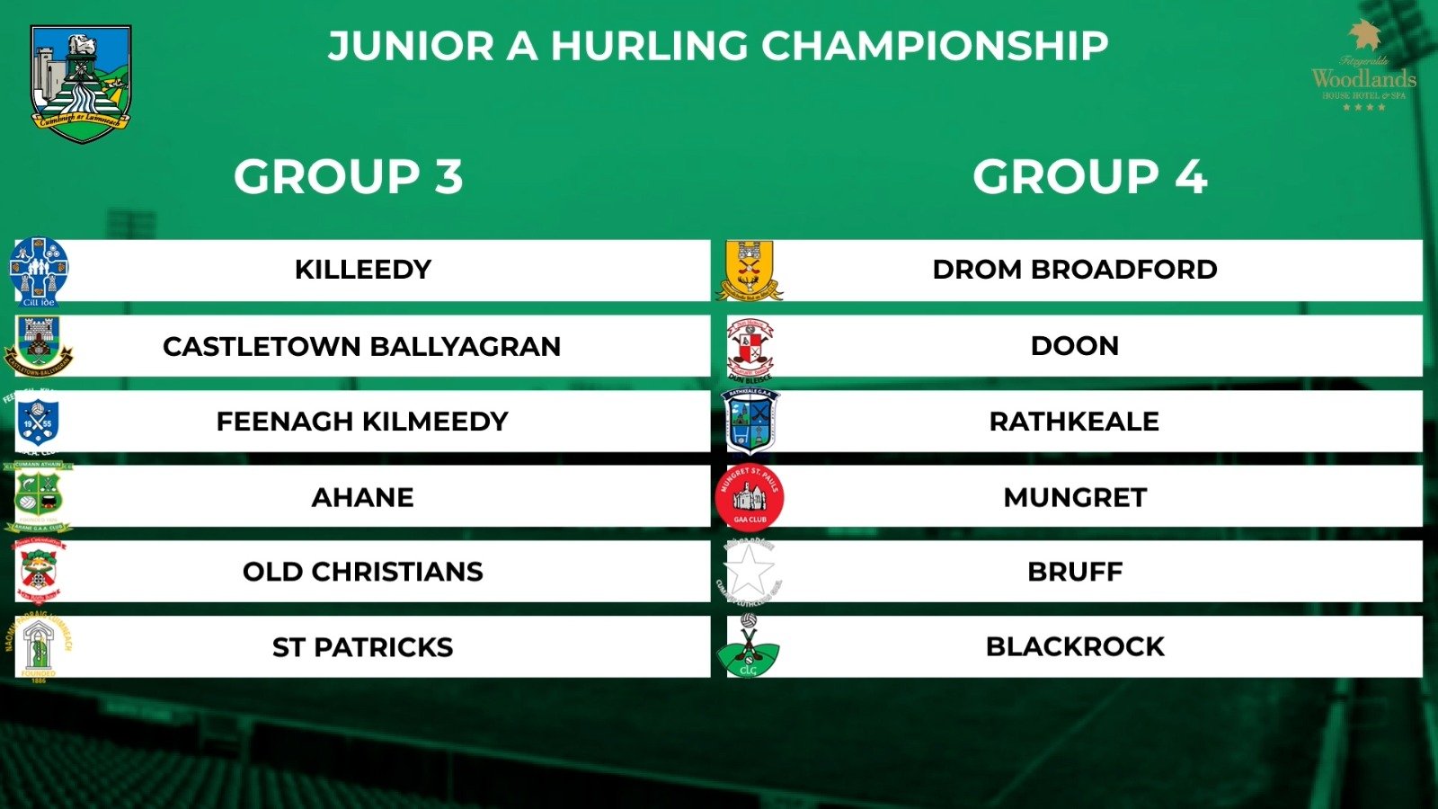 Munster championship sales hurling fixtures