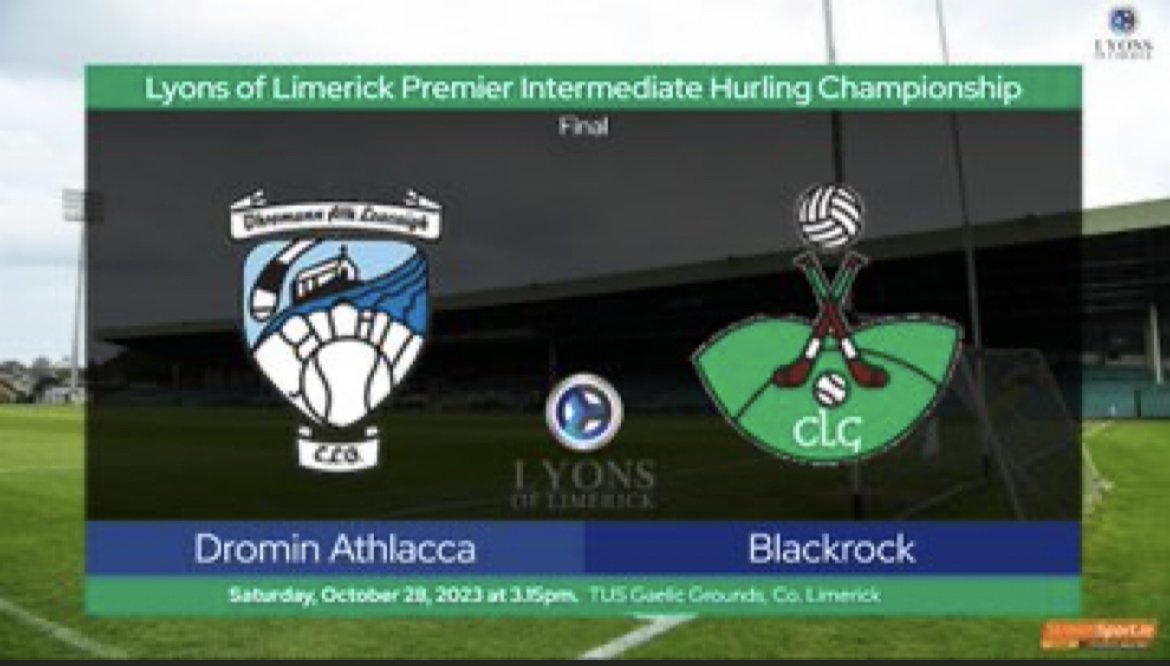 Lyons of Limerick County Premier Intermediate Hurling Championship Draw 2023:, Limerick GAA