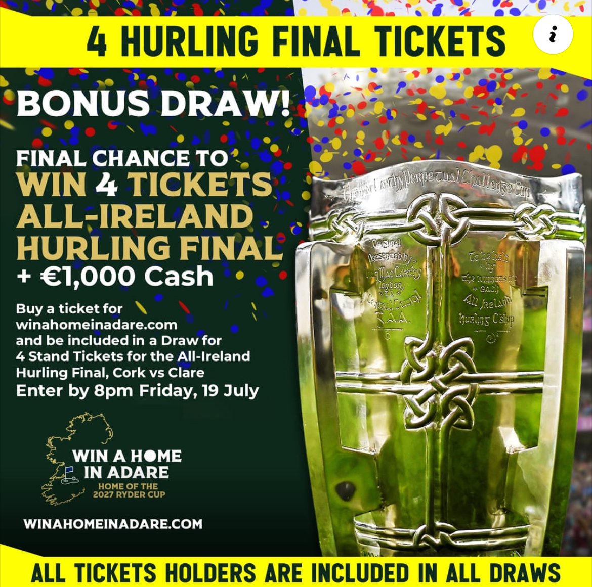 Deadline is 8pm this evening Limerick GAA Official Website